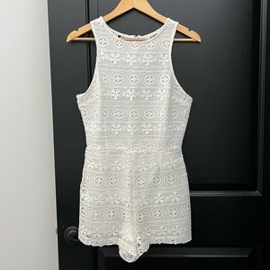 BB Dakota Crochet Romper